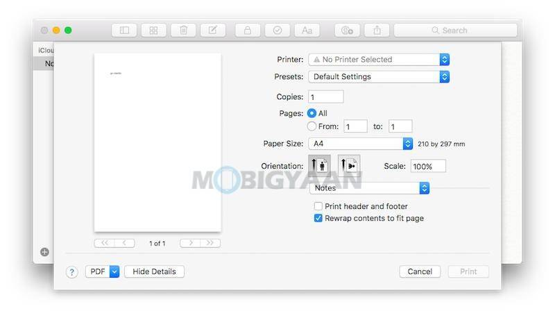 如何在Mac上将文档打印为PDF