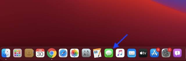 Open-Messages-app-on-Mac