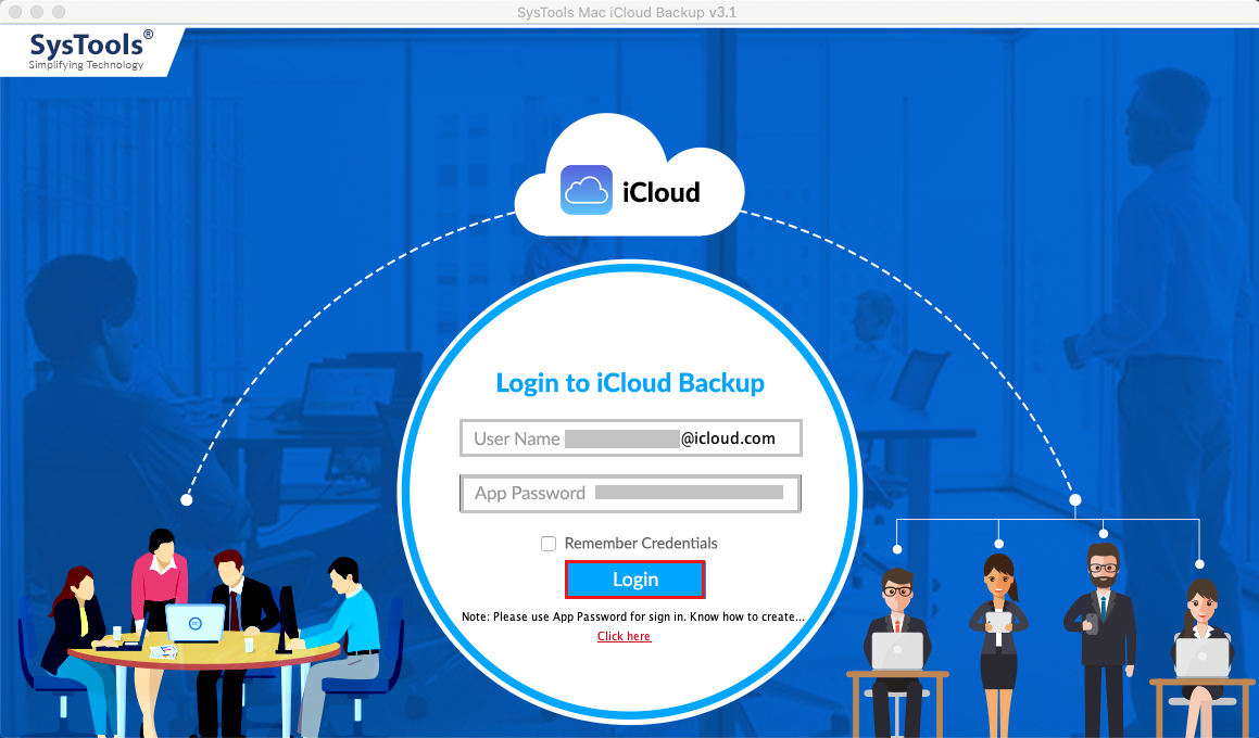 click-login