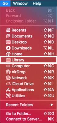 如何在Mac上访问Library文件夹