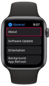 如何在Apple Watch上检查watchOS版本