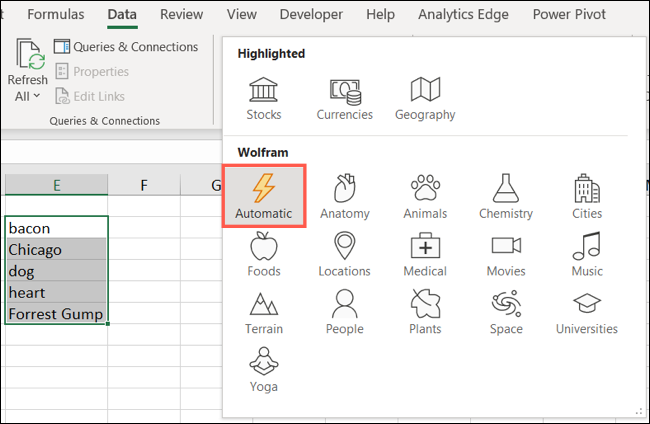 AutomaticDataType-Excel