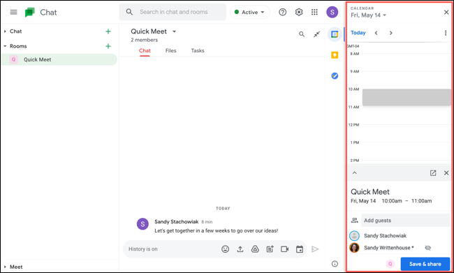 GoogleCalendarSidebar-GoogleChatOnline