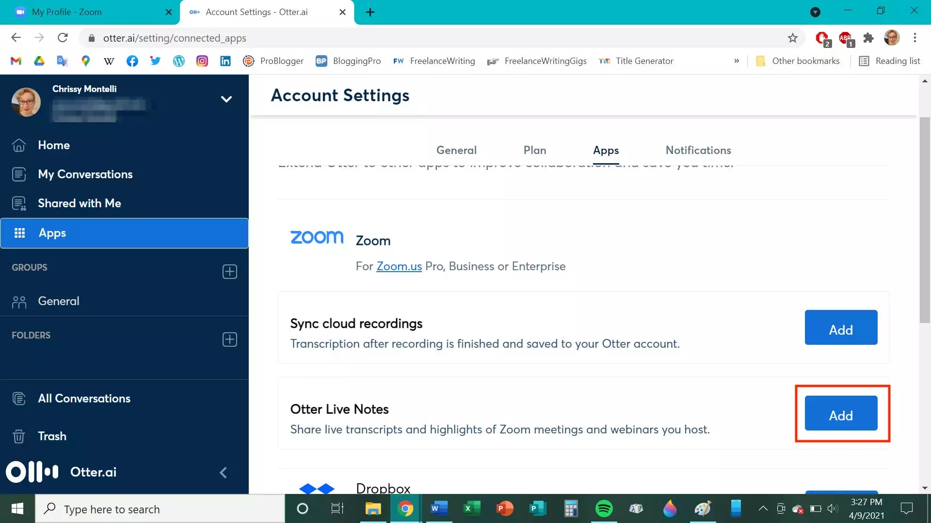 如何将 Zoom 连接到 Otter.ai 以获取视频会议音频的转录 如何将 Zoom 连接到 Otter.ai 以获取视频会议音频的转录