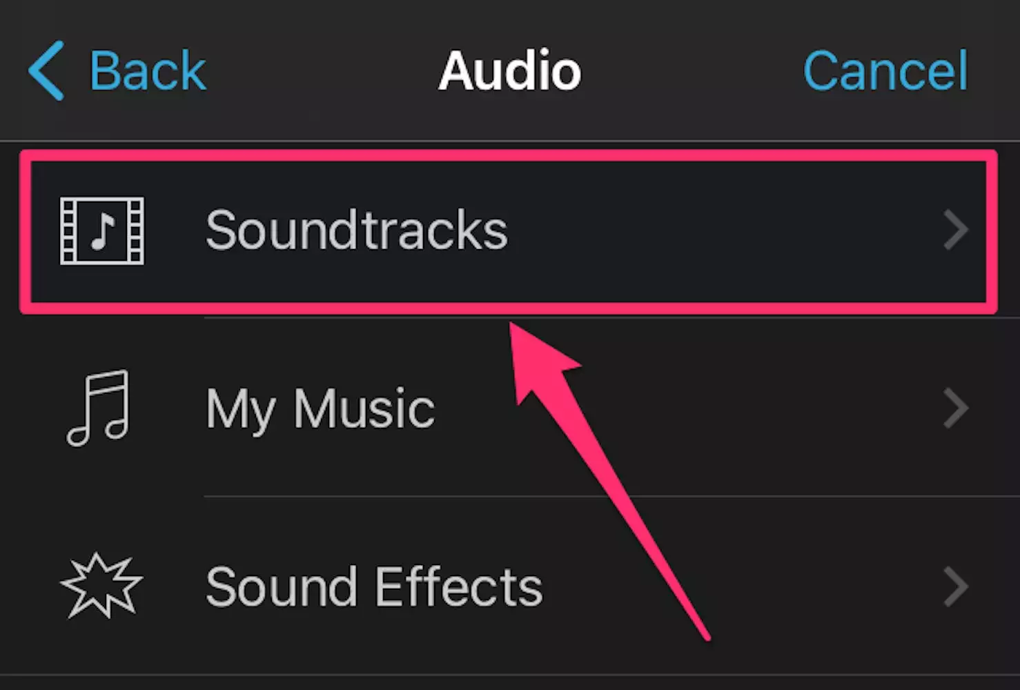 如何在移动设备或桌面设备上将音乐添加到 iMovie 项目
