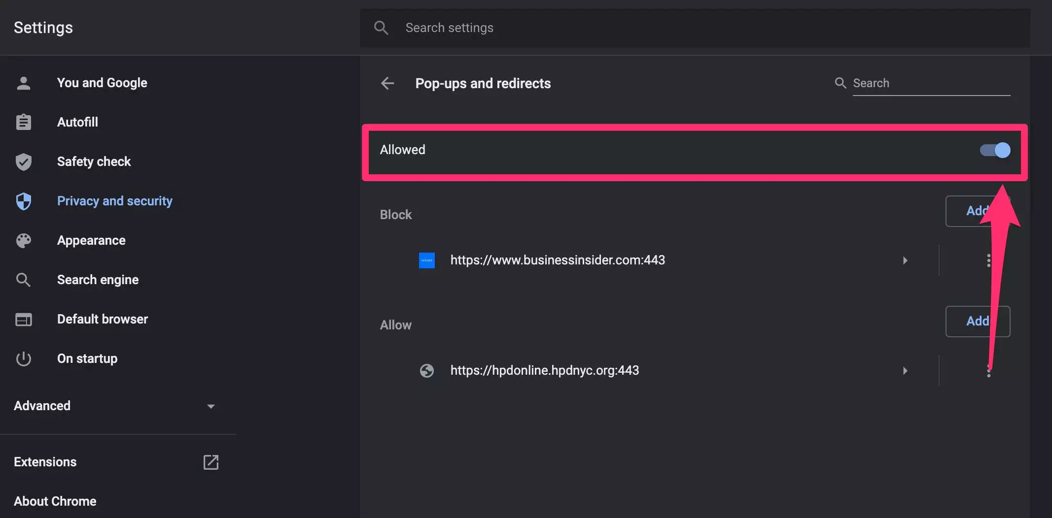 如何在 Google Chrome 中允许来自所有网站或仅特定网站的弹出窗口 如何在 Google Chrome 中允许来自所有网站或仅特定网站的弹出窗口