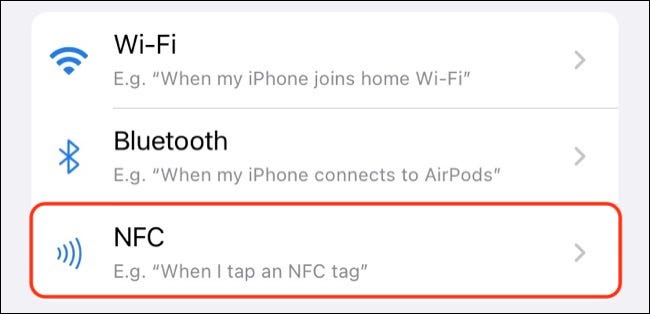 如何使用 AirTag 触发 NFC 快捷方式自动化