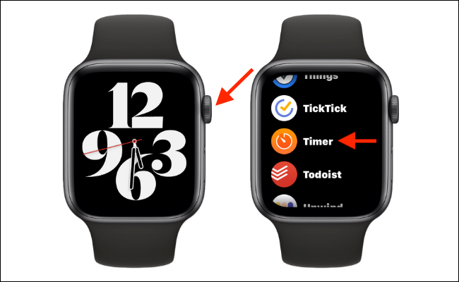 Open-Timer-App-on-Apple-Watch