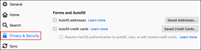 PrivacySecurityFormsAutofill-Firefox