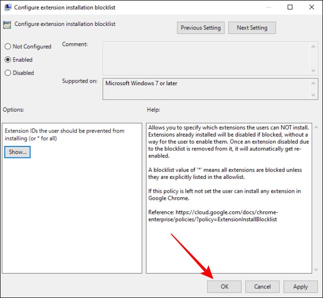 Save-Settings-in-Configure-Extensions-installation-blocklist