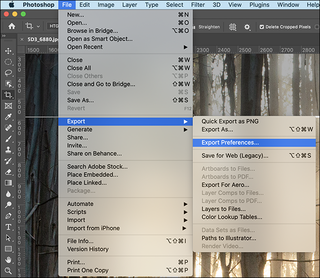 如何设置和使用 Photoshop 的快速导出功能 如何设置和使用 Photoshop 的快速导出功能