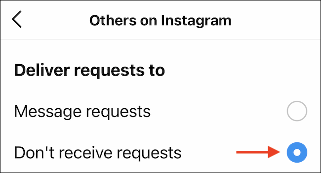 如何关闭 Instagram 中的消息请求