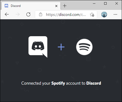Spotify-Connected-to-Discord-Confirmation