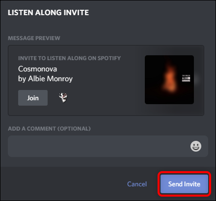 Spotify-Streaming-Invite-Message-Preview-in-Discord