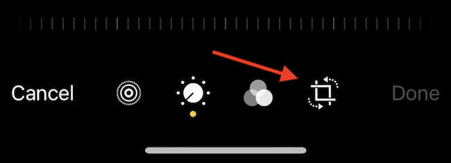 Tap-Crop-Button