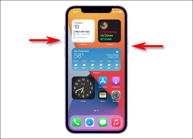 如何在 iPhone 12 上截屏 如何在 iPhone 12 上截屏