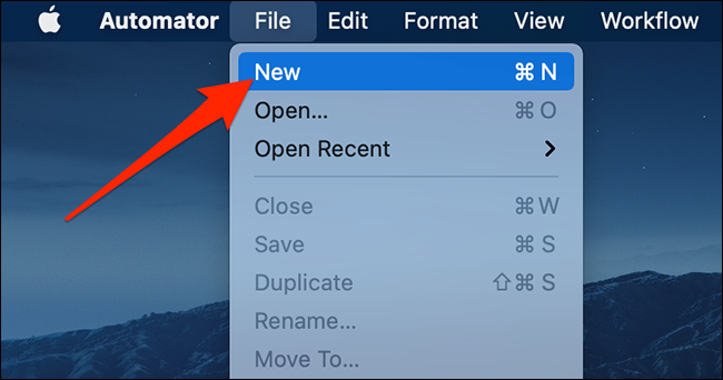 new-automator-document