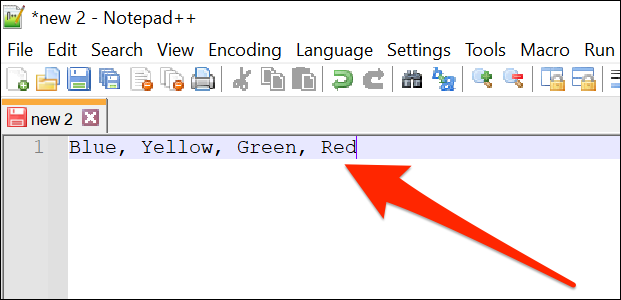 new-line-comma-separator