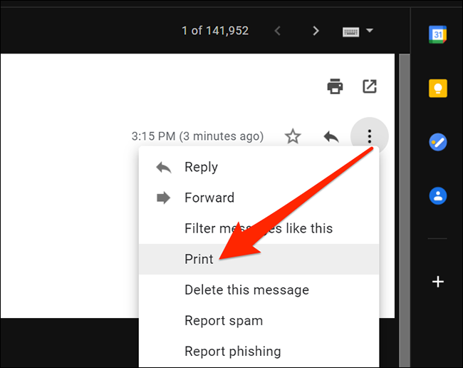 如何在 Gmail 中将电子邮件另存为 PDF