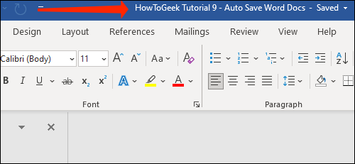 如何将 Microsoft Word 文档自动保存到 OneDrive 如何将 Microsoft Word 文档自动保存到 OneDrive