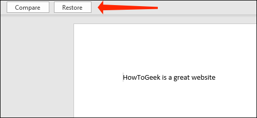 如何查看和恢复 Word 文档的先前版本 如何查看和恢复 Word 文档的先前版本