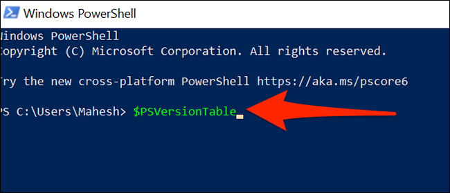 如何在 Windows 10 中检查 PowerShell 版本