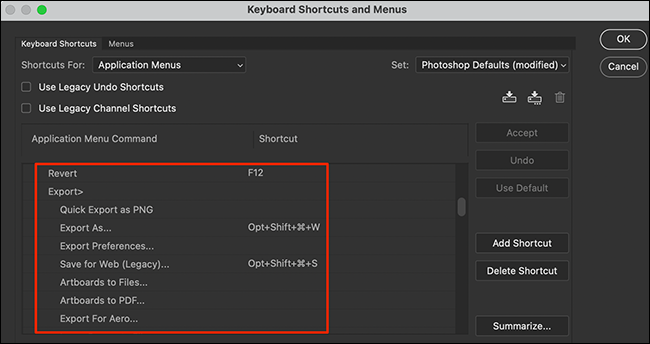 4-shortcuts-function