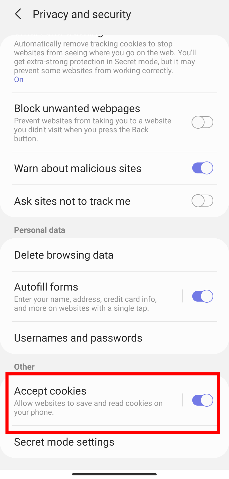 Accept-cookies-settings-option-in-Samsung-Internet