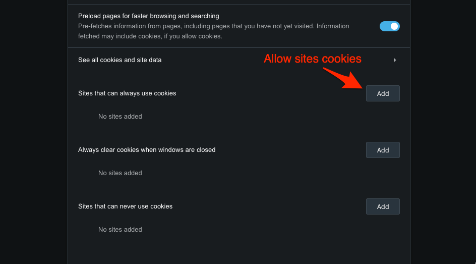 如何在 Opera 浏览器上阻止或允许浏览器 Cookie？