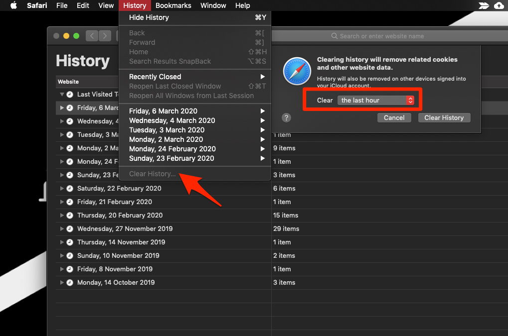 Clear_History_from_Safari_MacOS_computer