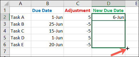 CopyAdjustmentDaysFormula-Excel-1