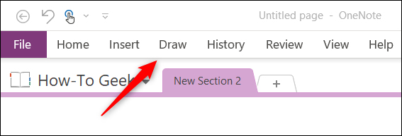 Draw-tab-in-Microsoft-OneNote