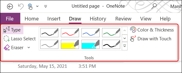 Drawing-tools-in-Microsoft-OneNote