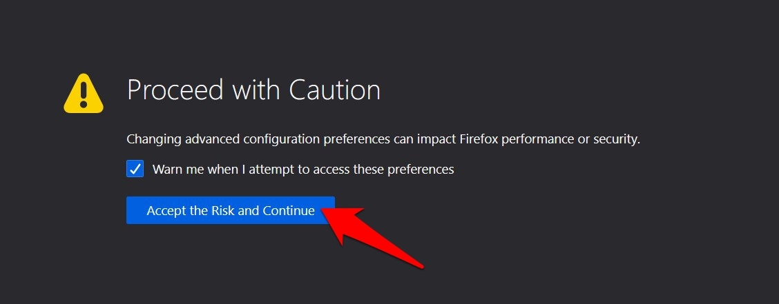 Firefox-Proceed-with-Caution