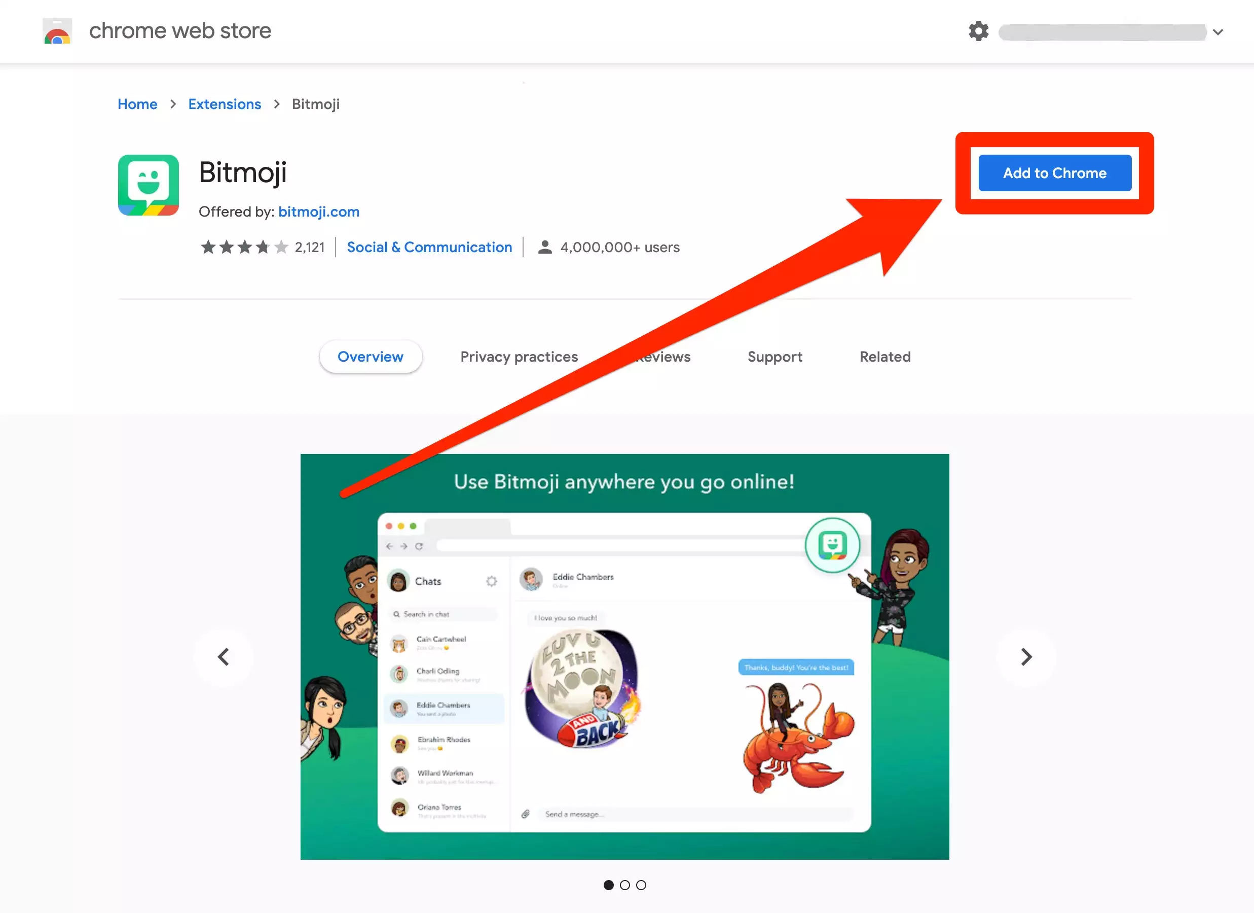 如何使用 Bitmoji Chrome 扩展在 Google Chrome 中输入 Bitmoji 如何使用 Bitmoji Chrome 扩展在 Google Chrome 中输入 Bitmoji