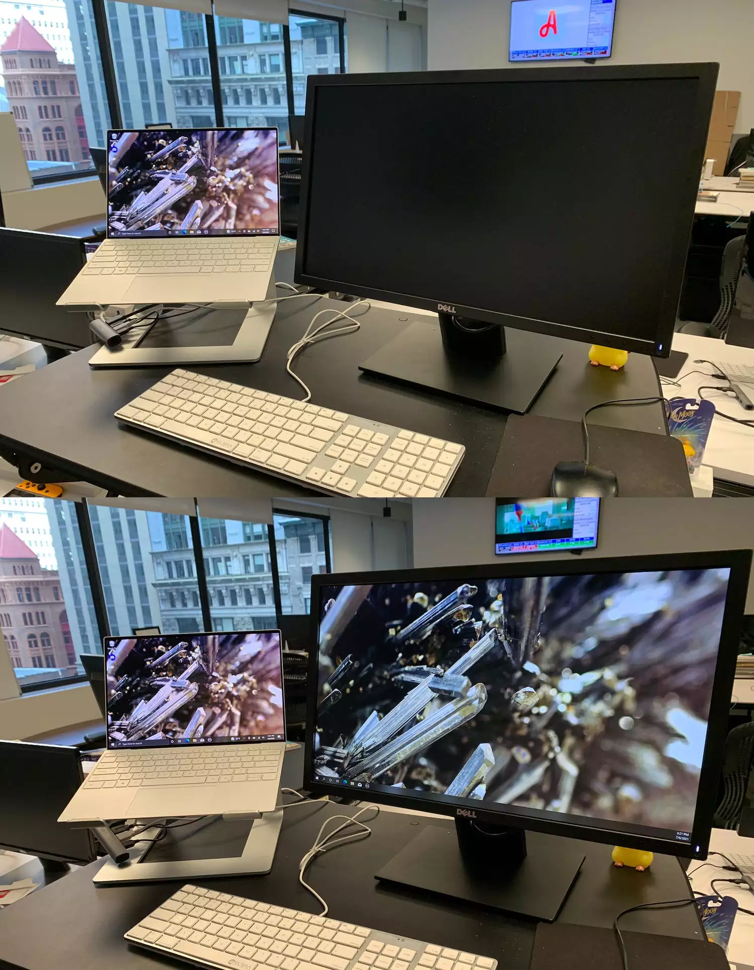 如何在 Windows PC 或 Mac 计算机上设置双显示器