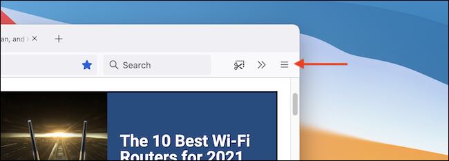 Menu-in-Firefox
