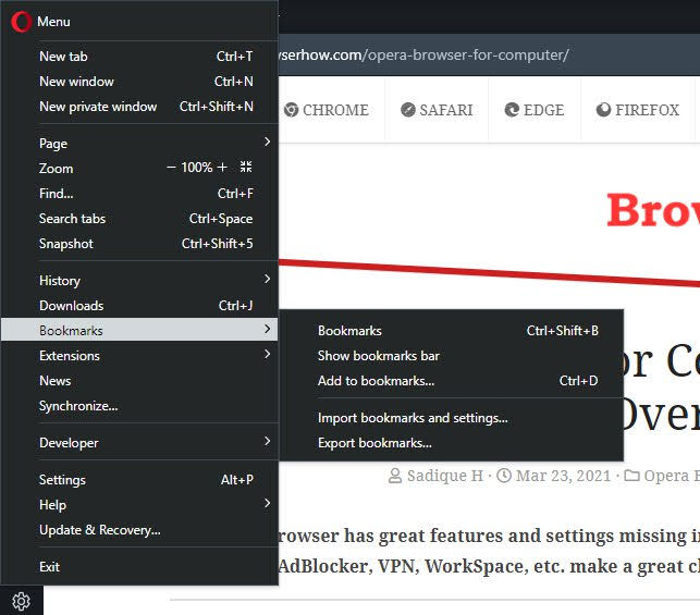 Opera-Bookmarks-Options-Menu