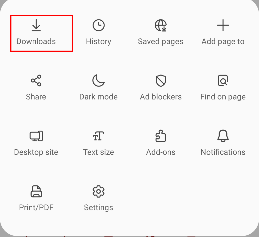 Samsung-Internet-Download-menu