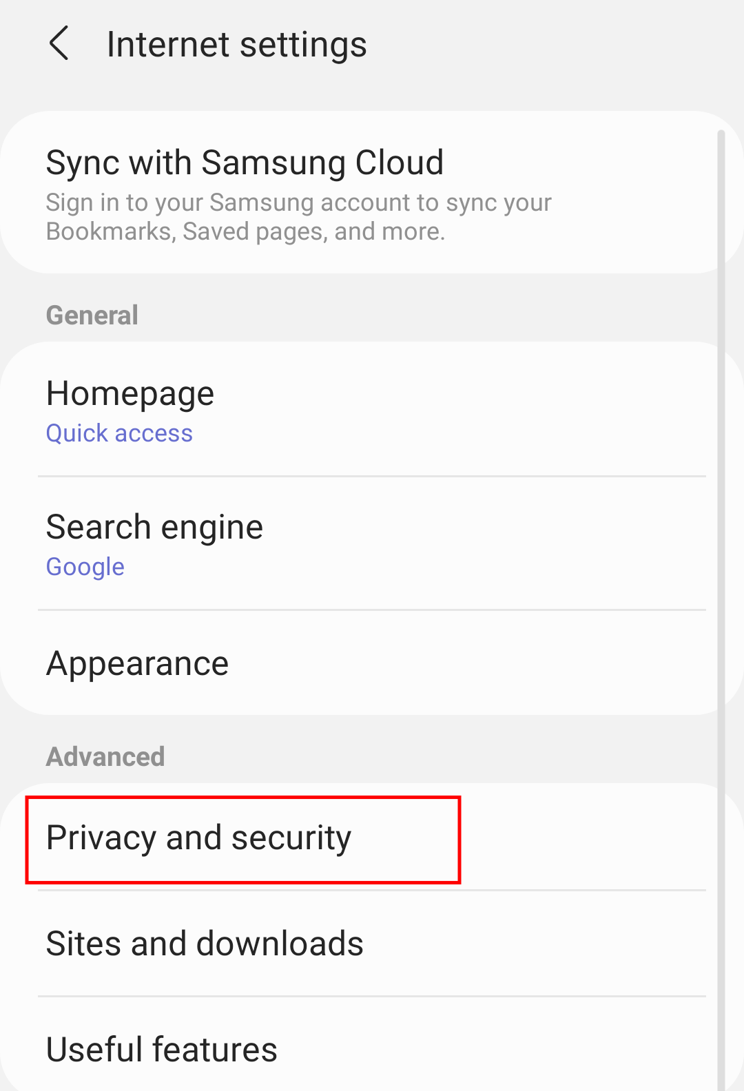 Samsung-Internet-Privacy-and-Security-Settings-menu-1