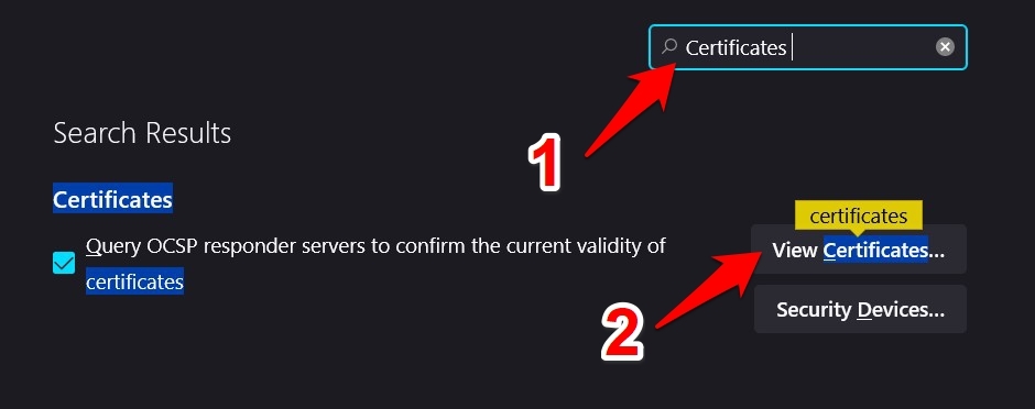 Search-for-Saved-Certificate-in-Firefox-browser