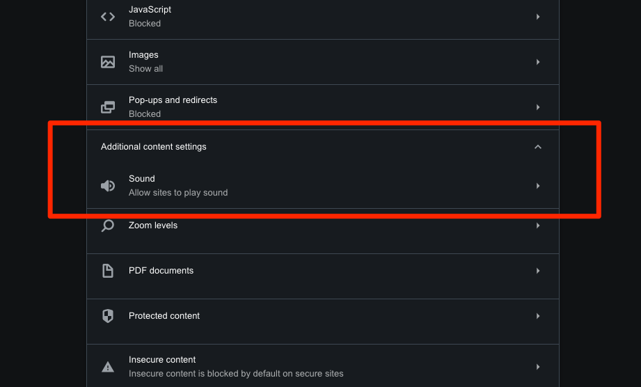 Sound_Settings_in_Opera_browser_under_Additional_content_settings