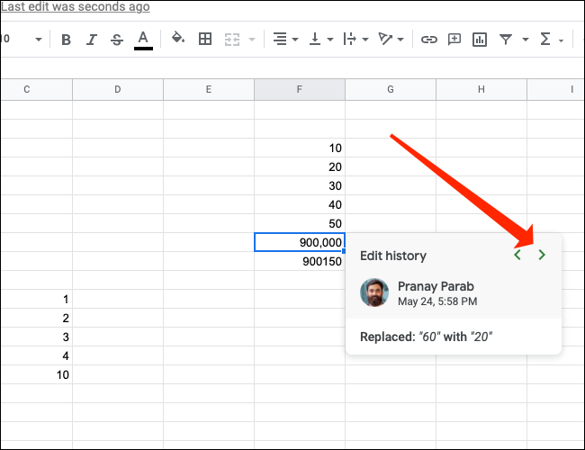 google-sheets-edit-history-right-arrow