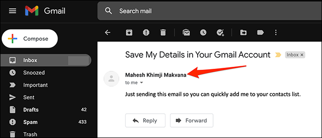 如何将联系人添加到 Gmail
