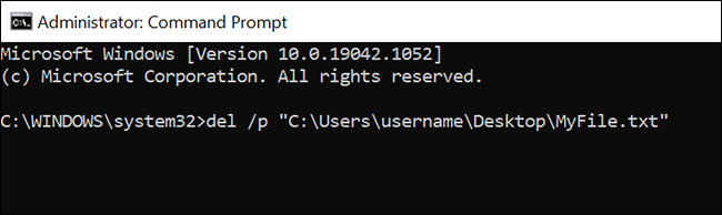 如何在 Windows 10 上使用命令提示符删除文件和文件夹 如何在 Windows 10 上使用命令提示符删除文件和文件夹