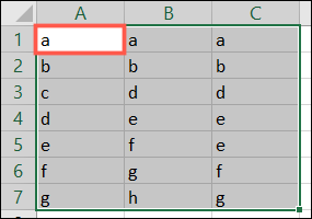 如何在 Microsoft Excel 中查找和突出显示行差异