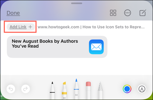 AddLinkToNote-iPadOS15QuickNote
