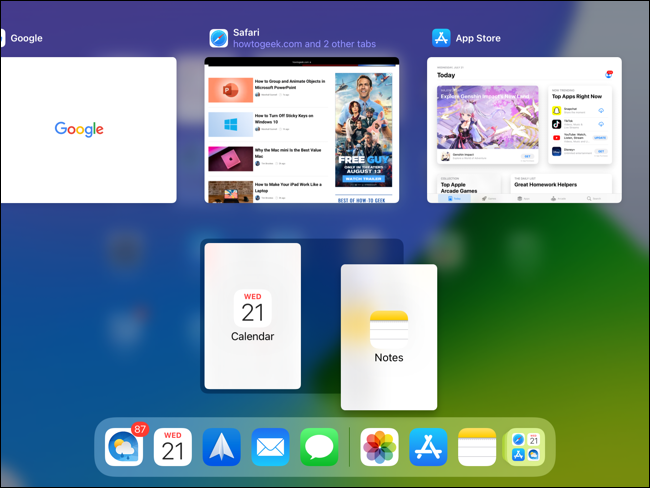 AppSwitcherEnterSplitView-iPadOS15