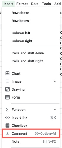 ClickInsertComment-GoogleSheets