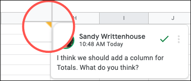 CommentIndicator-GoogleSheets